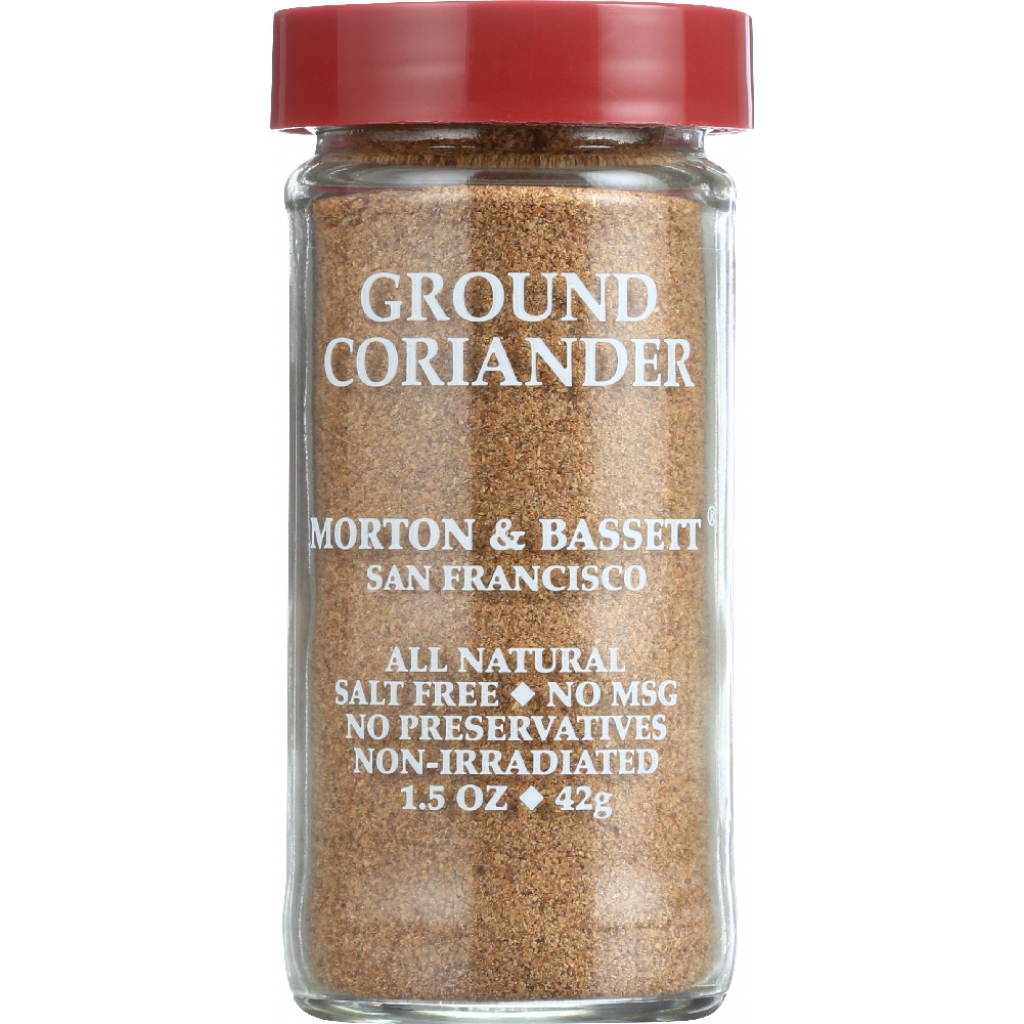 Ground Coriander with Citrus Undertones, 1.5 oz