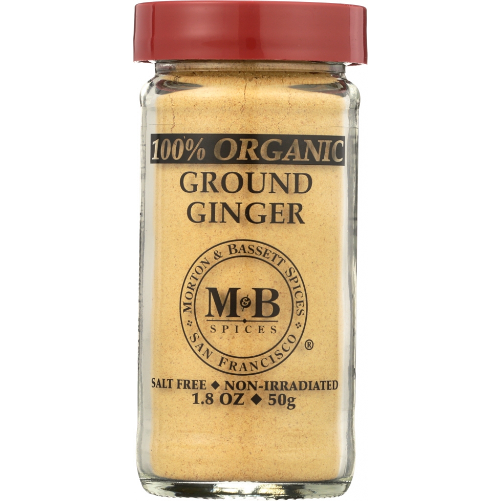 Organic Ground Ginger - 1.8 oz