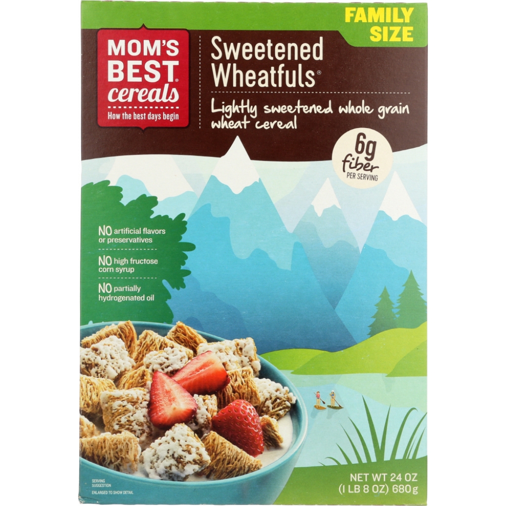 Sweetened Wheatfuls Cereal - Delicious Whole Grains