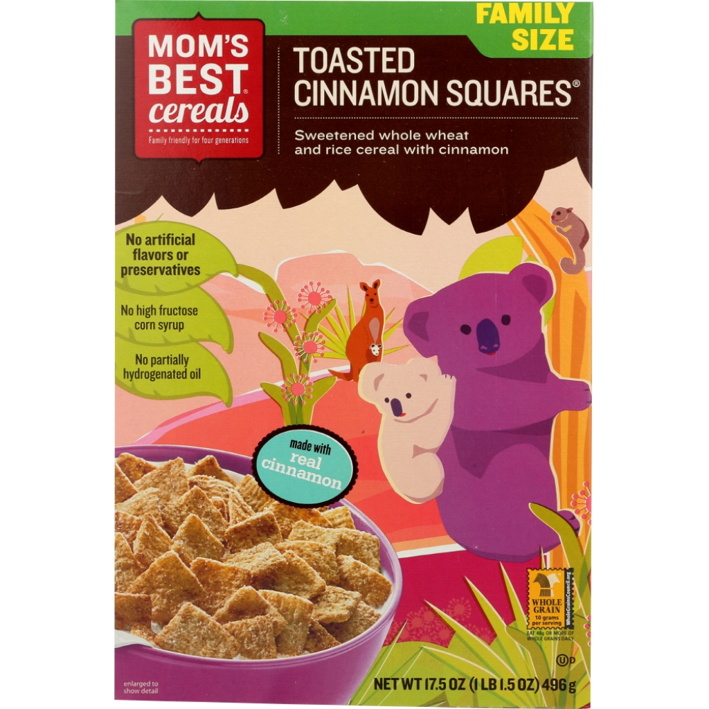 Toasted Cinnamon Squares Cereal - 17.5 oz