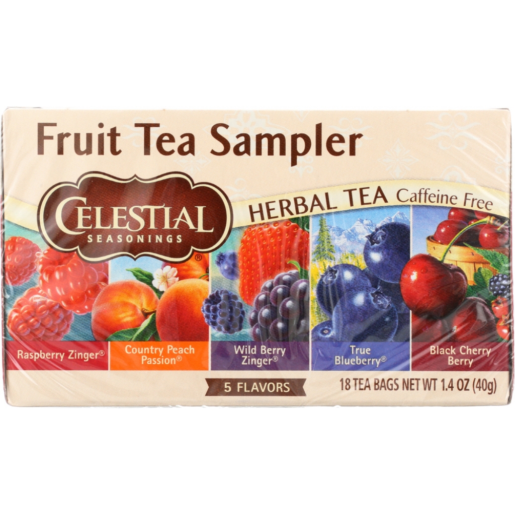 Fruit Tea Sampler - Herbal Infusion for All Tastes