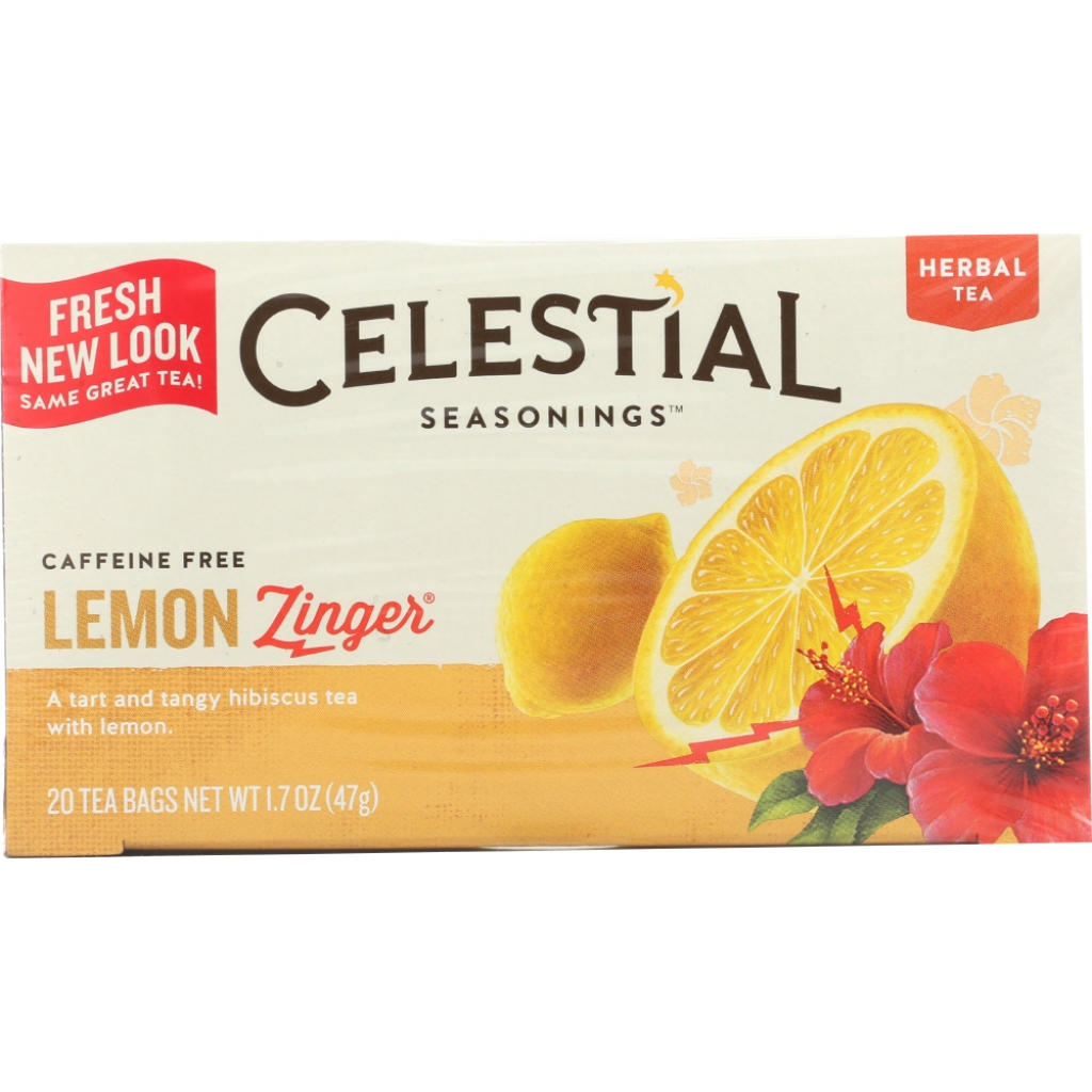 Lemon Zinger Herbal Tea Caffeine Free