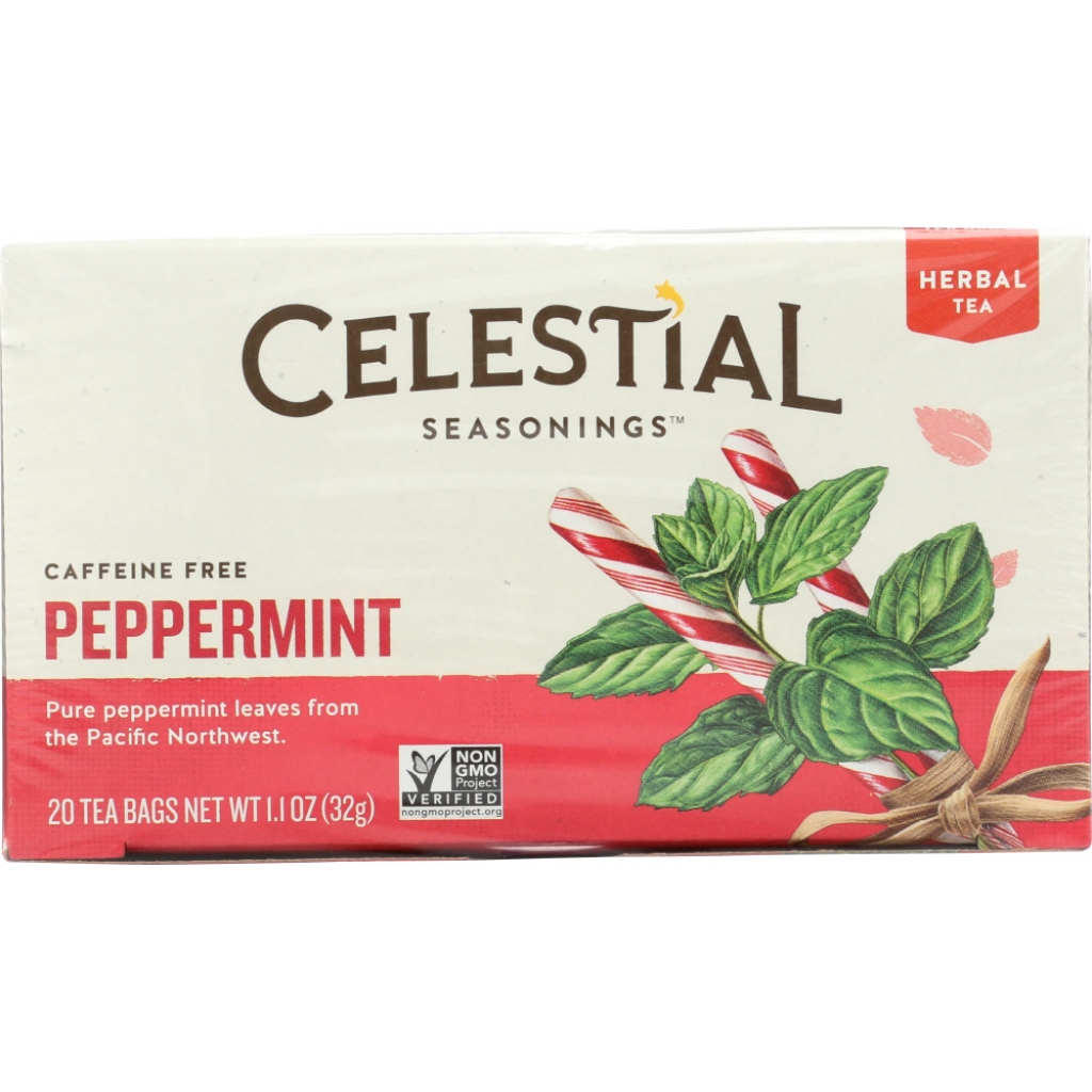 Peppermint Herbal Tea - Refreshing Caffeine-Free Option