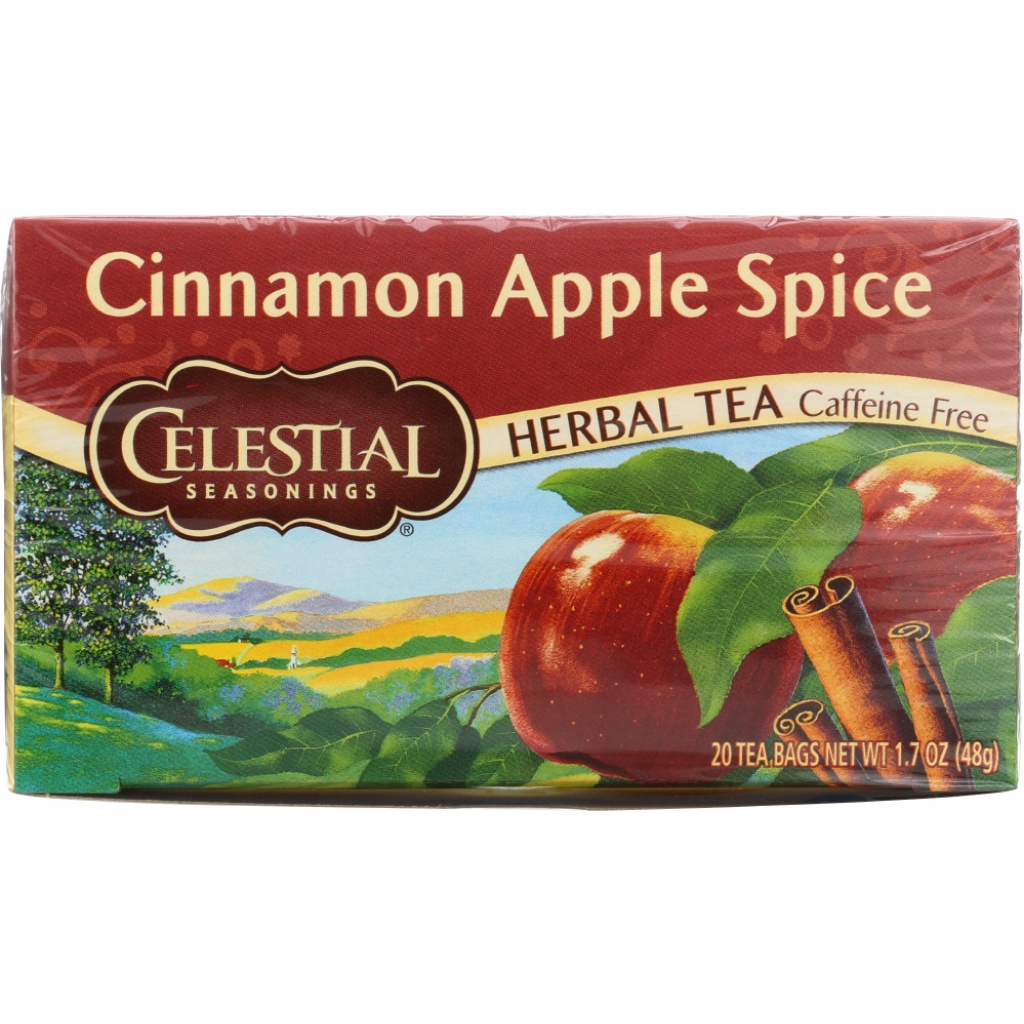 Cinnamon Apple Spice Herbal Tea - Comforting Infusion