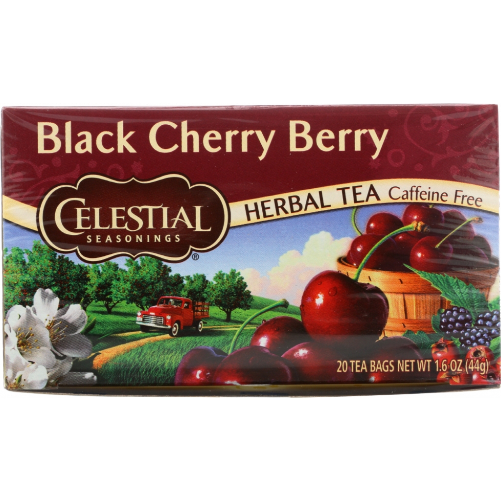 Black Cherry Berry Herbal Tea (Caffeine-Free)