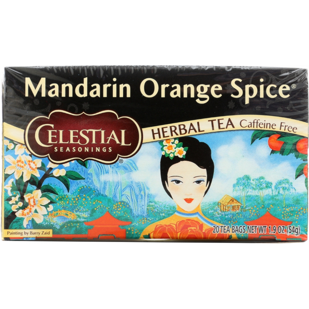 Caffeine-Free Mandarin Orange Spice Herbal Tea, 20 Bags