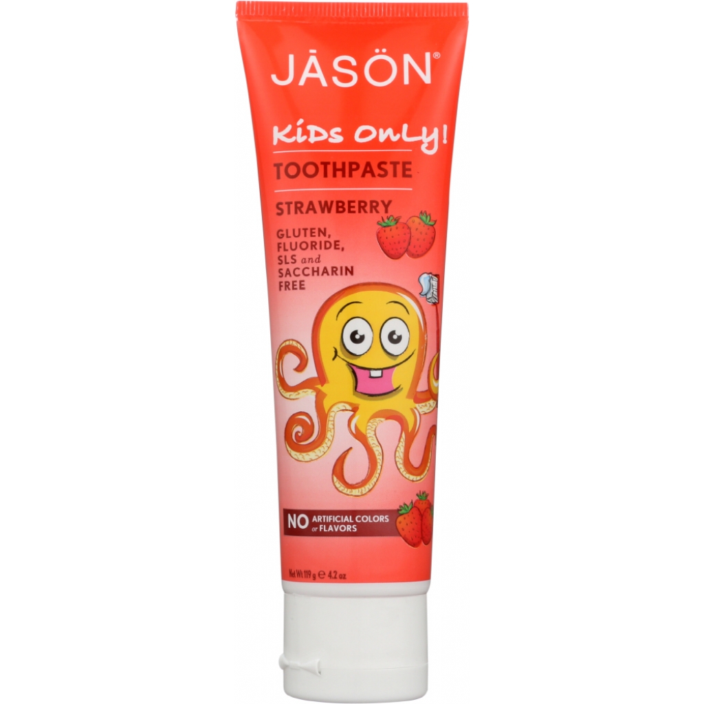 Kids Natural Strawberry Toothpaste - 4.2 oz