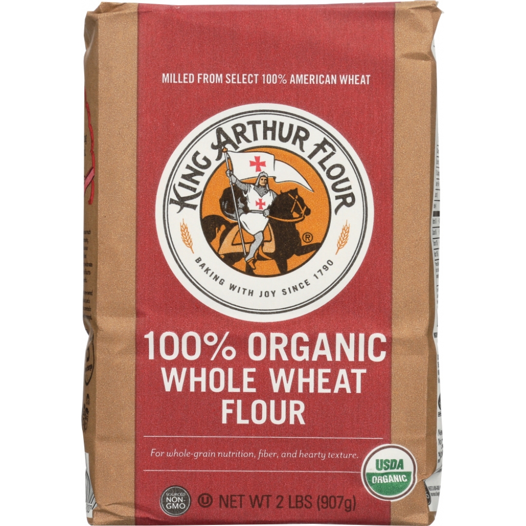 Organic Whole Wheat Flour, 2 lb