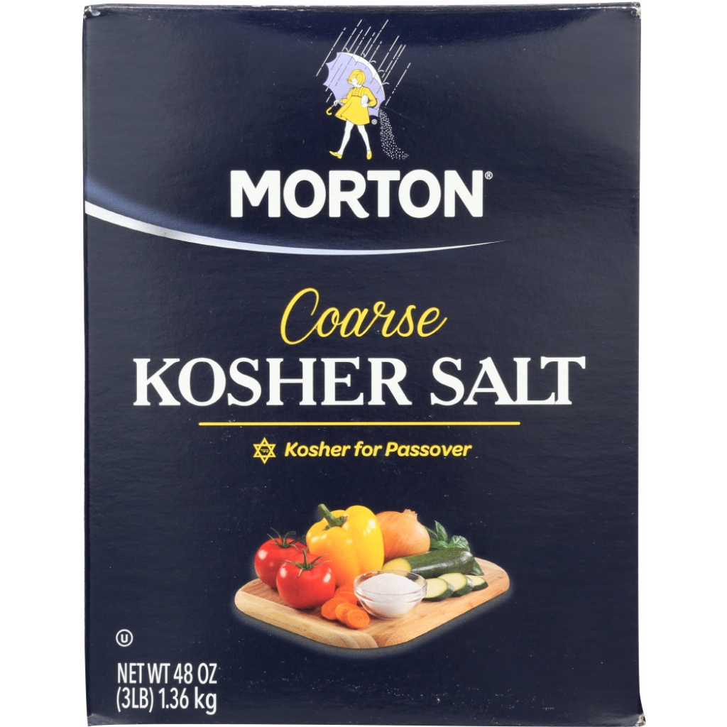 Morton Coarse Kosher Salt - Essential Ingredient