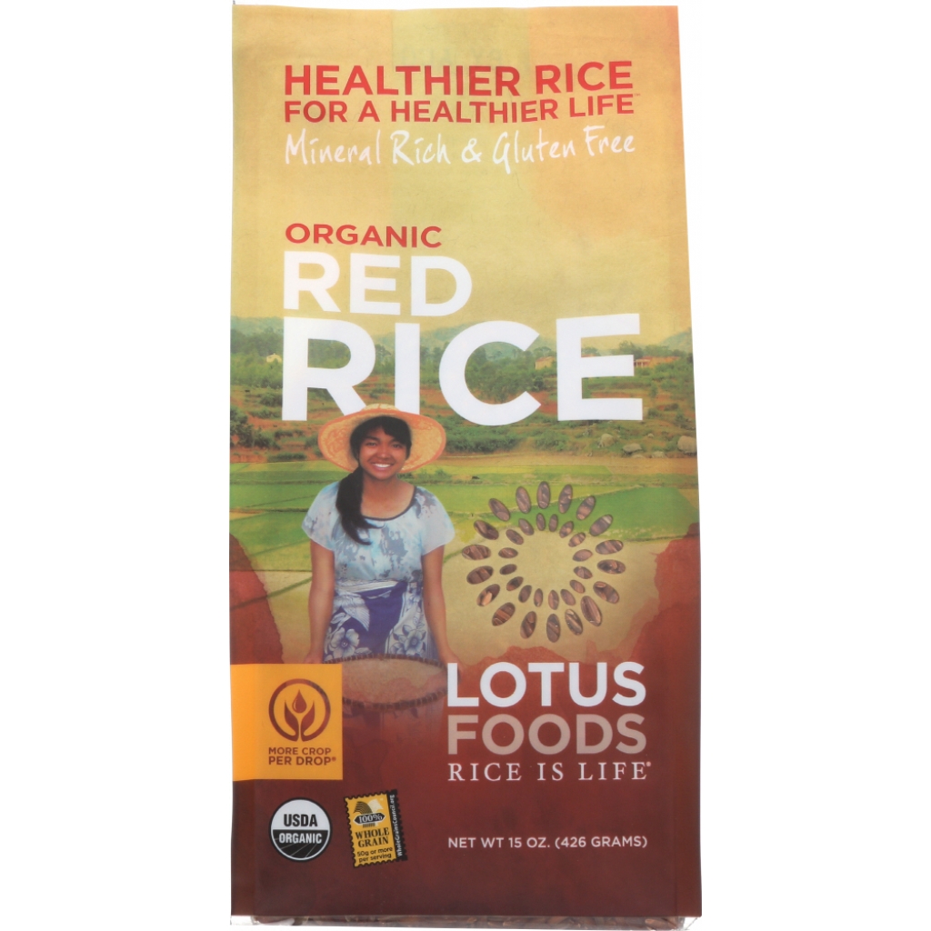 Organic Red Rice - Whole Grain