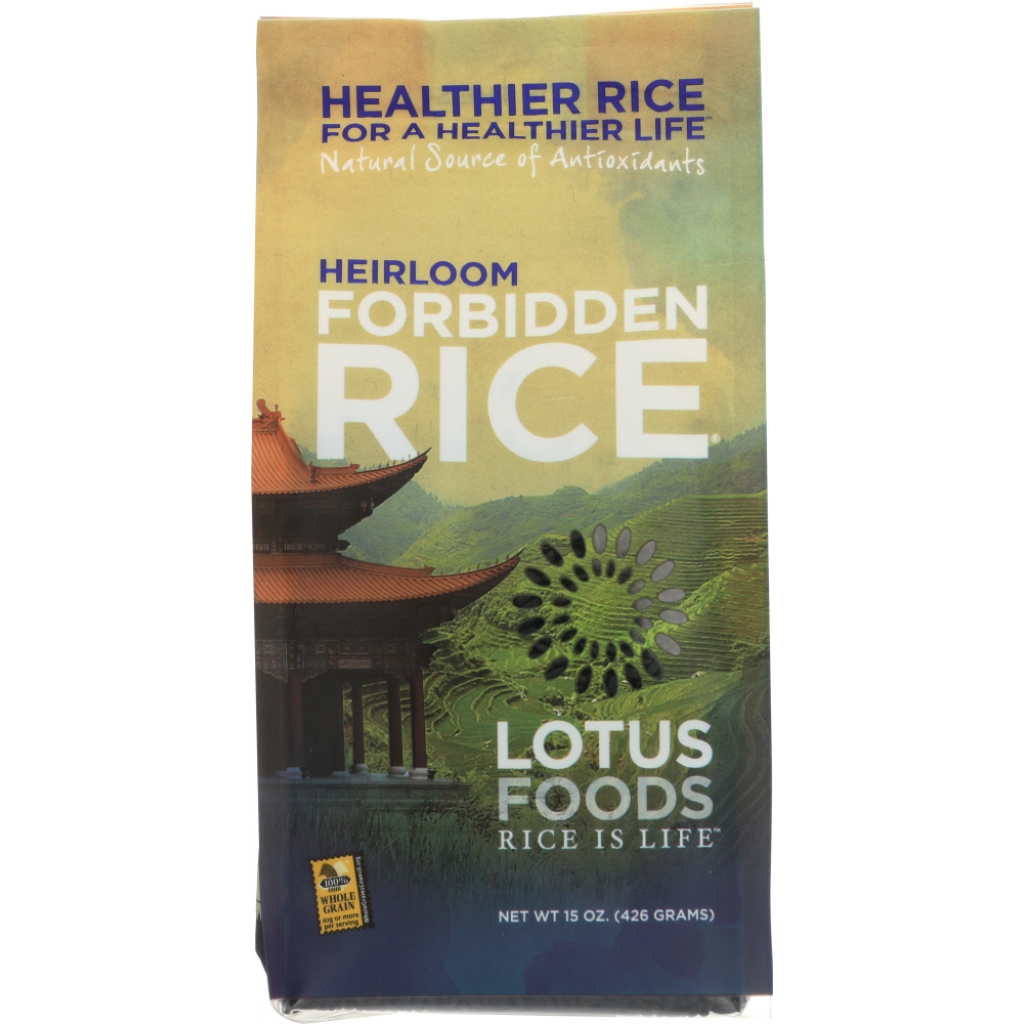 Heirloom Forbidden Black Rice - 15 oz