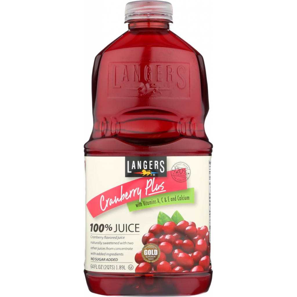 Cranberry Plus 100% Juice with Added Nutrients