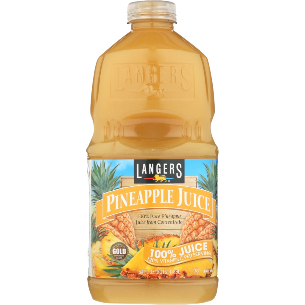 Vitamin C Enriched Pineapple Juice, 64 fl oz