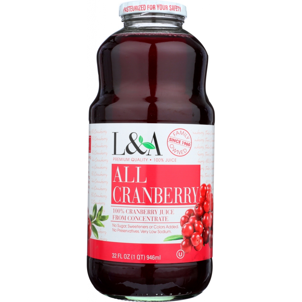 Refreshing All Cranberry Juice - 32 oz