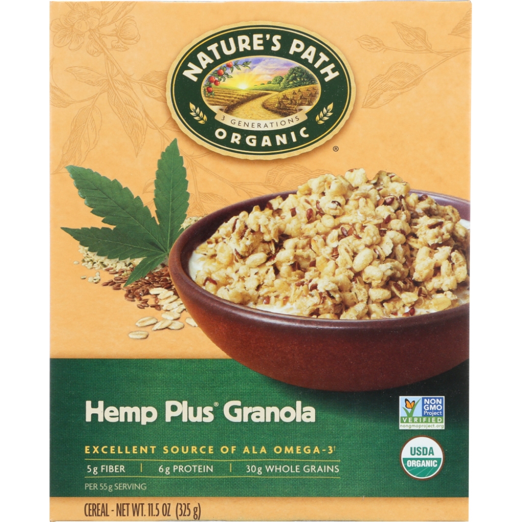 Organic Hemp Plus Granola, 11.5 oz