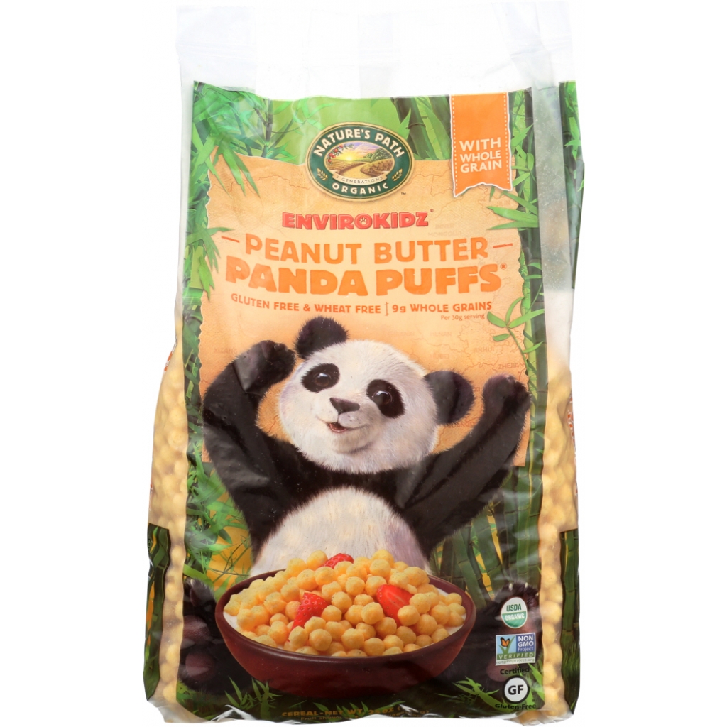 Crunchy Peanut Butter Panda Puffs Cereal, 25 oz