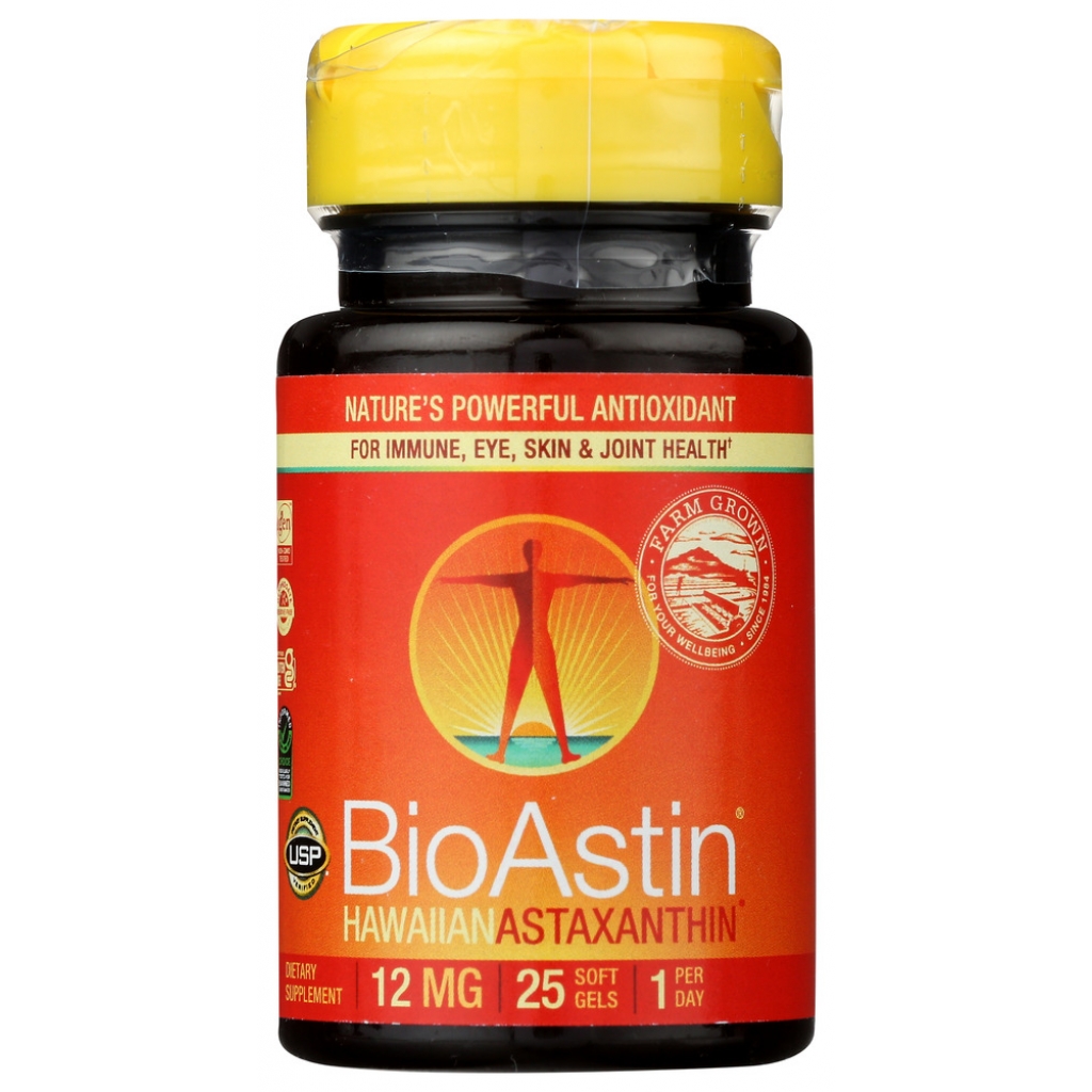 BioAstin Hawaiian Astaxanthin Dietary Supplement