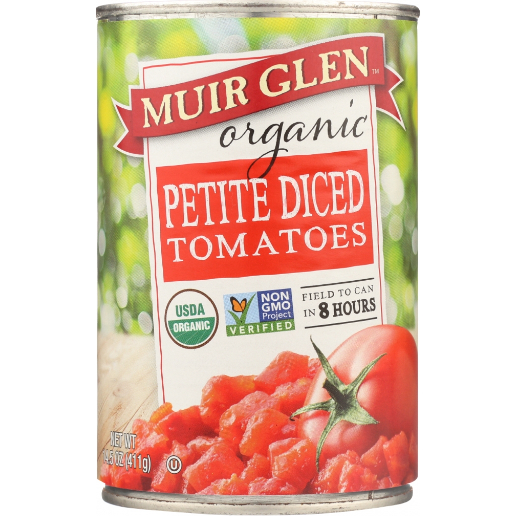 Organic Petite Diced Tomatoes Original - 14.5 OZ