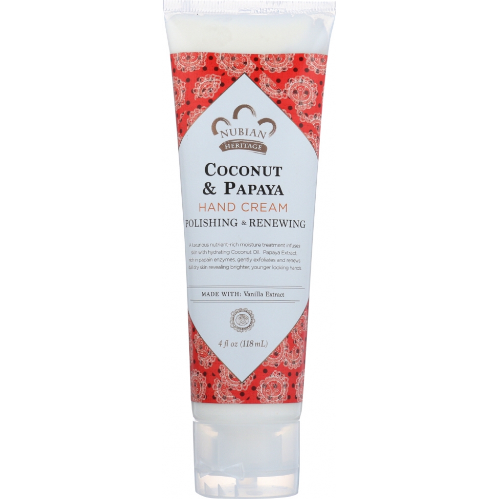 Coconut Papaya Hand Cream, 4 oz