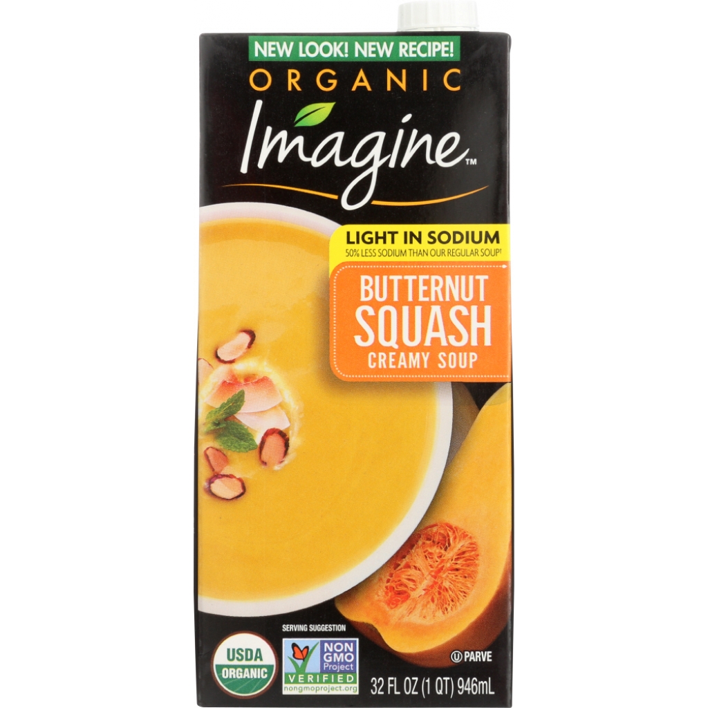 Low-Sodium Organic Butternut Squash Soup