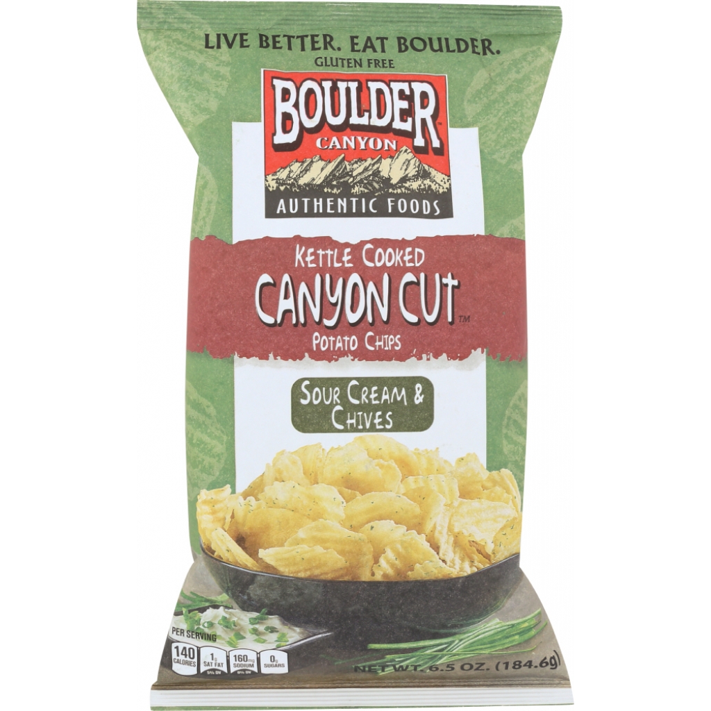 Sour Cream and Chives Potato Chips - 6.5 oz