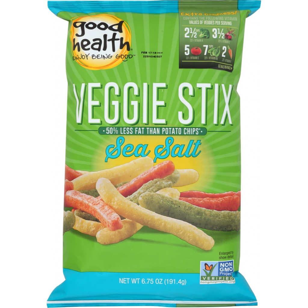 Sea Salt Veggie Stix - Crunchy Goodness, 6.25 oz