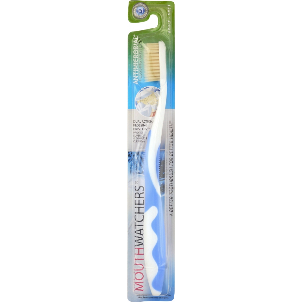 Adult Manual Blue Toothbrush - 1 ea