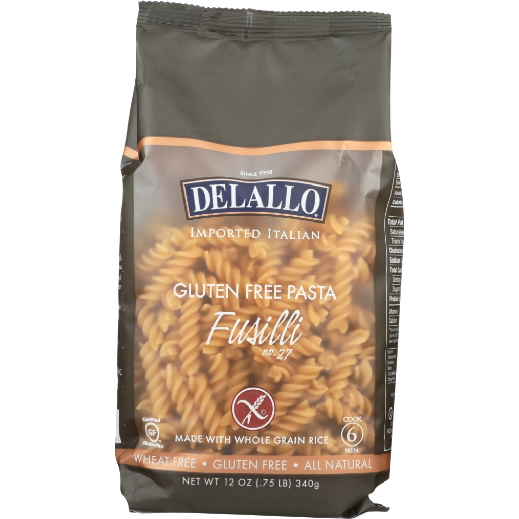 Gluten-Free Fusilli Pasta, 12 oz