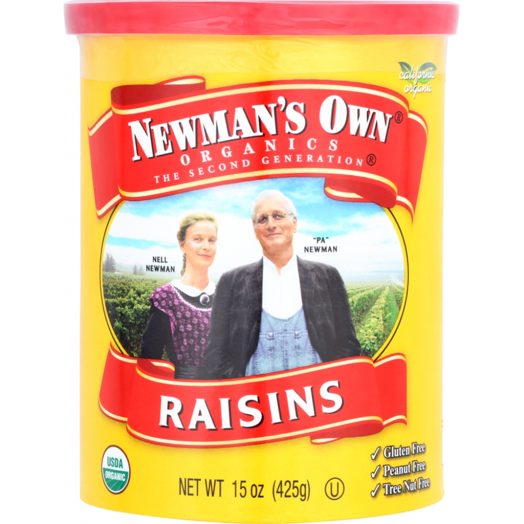 Newman’s Own Organic California Raisins