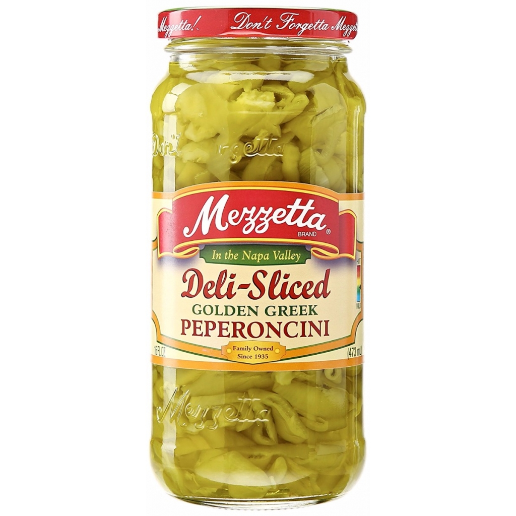 Deli-Sliced Golden Greek Peperoncini, 16 oz