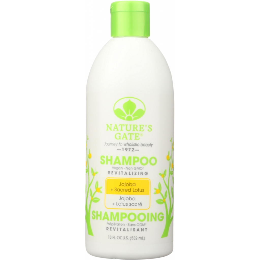 Revitalizing Jojoba + Sacred Lotus Shampoo – 18 oz