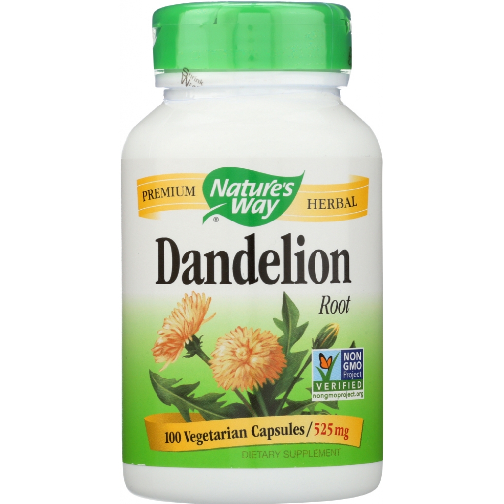 Dandelion Root Capsules - Herbal Support