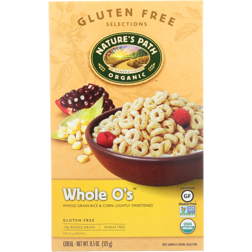 Organic Gluten-Free Whole O's Cereal - 11.5 oz