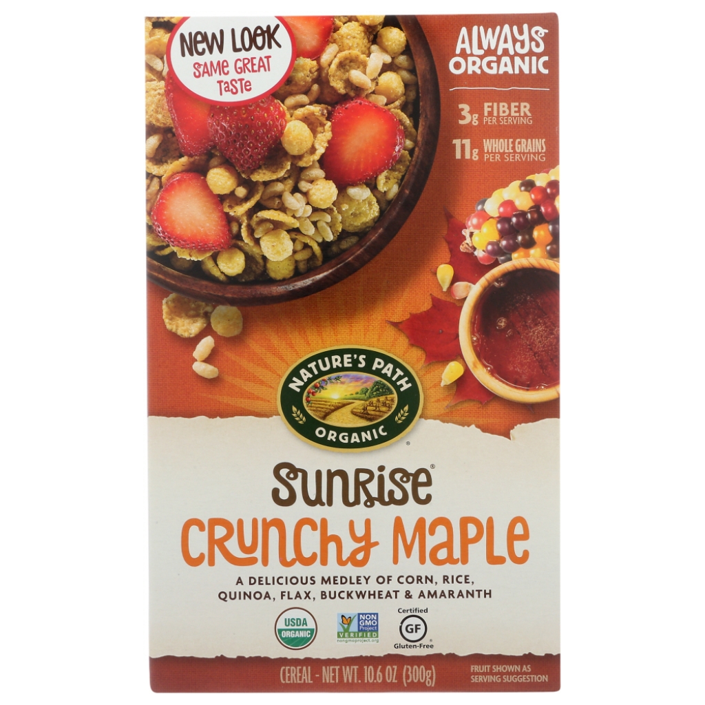 Organic Gluten-Free Crunchy Maple Cereal — Breakfast Delight