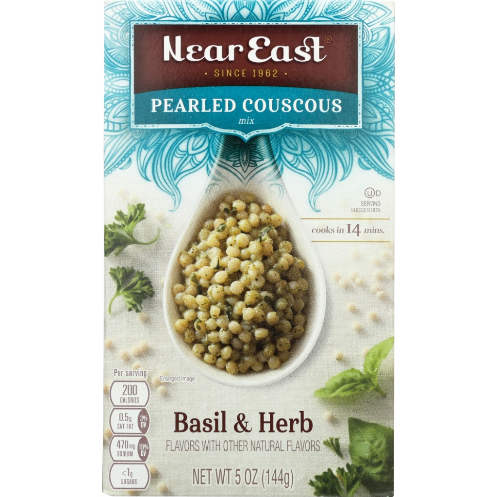 Basil and Herb Pearled Couscous