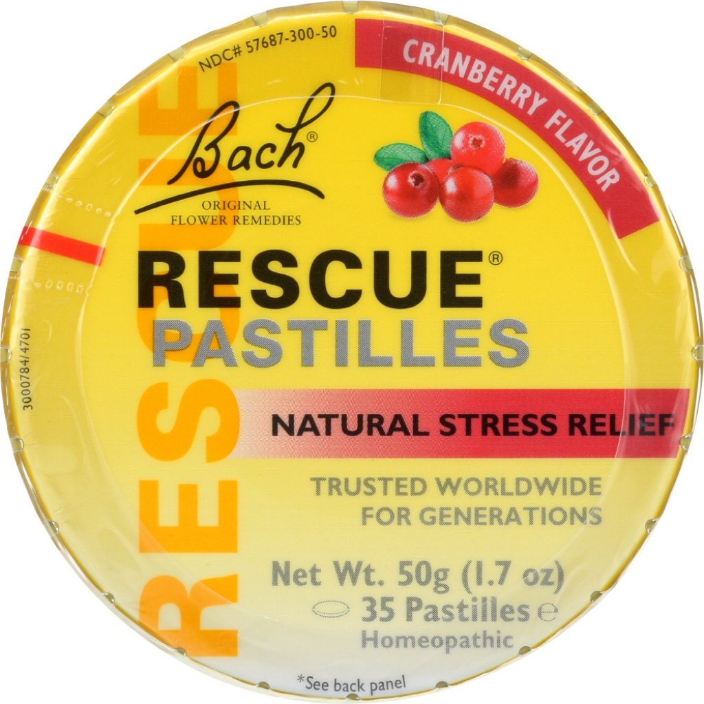 Rescue Pastilles - Cranberry Flavor (50 gm)