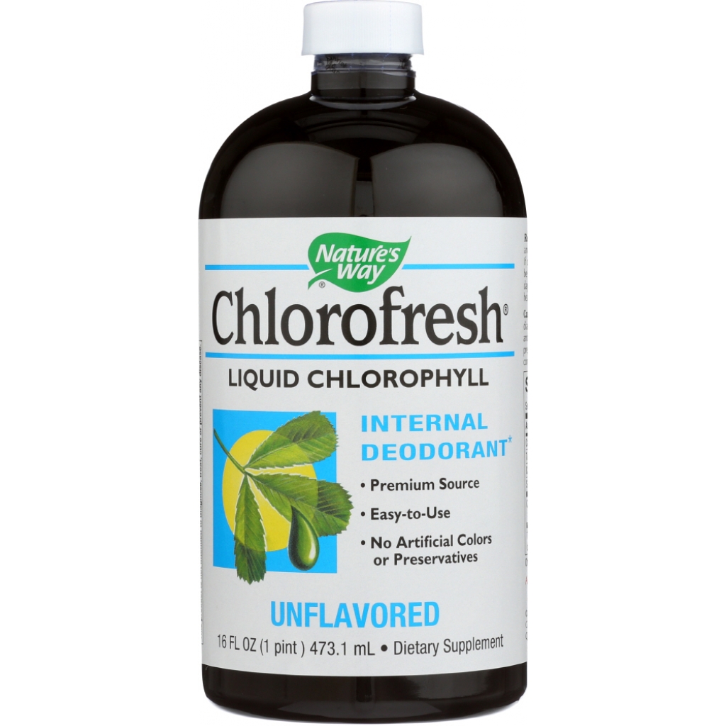 Unflavored Liquid Chlorophyll - Natural Digestive Support