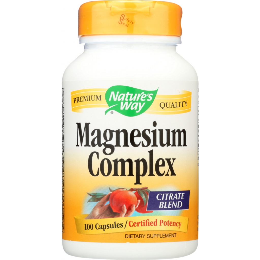 Nature's Way Magnesium Complex - 100 Capsules