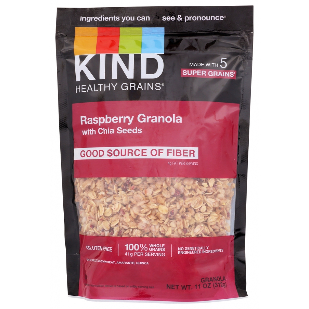 Healthy Grains Raspberry Clusters with Chia Seeds, 11 oz