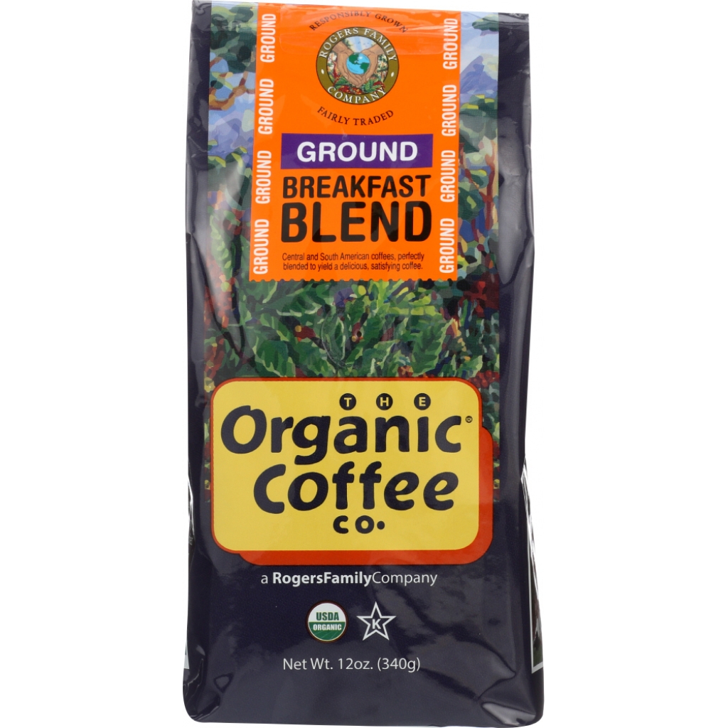 Breakfast Blend Ground Coffee - 12 oz