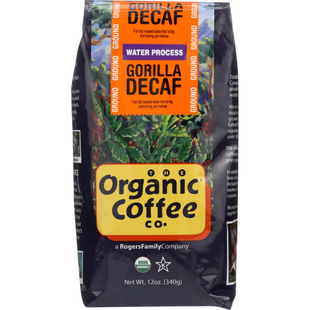 Organic Decaf Coffee Blend – Ground