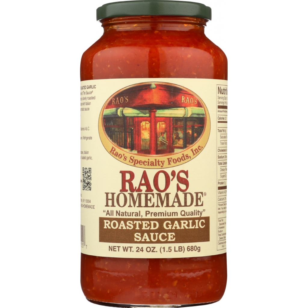 Rao's Homemade Roasted Garlic Sauce - 24 oz