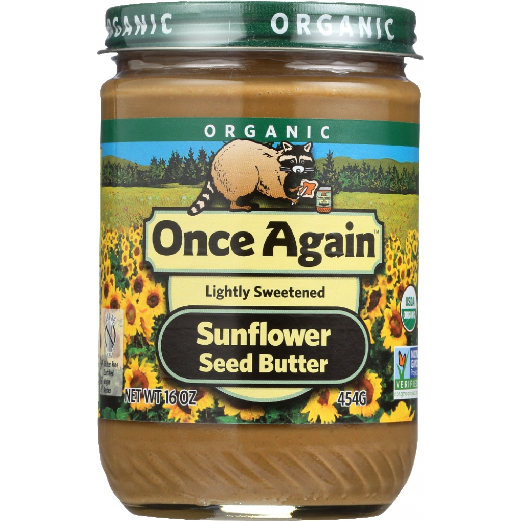 Organic Sunflower Seed Butter - 16 oz