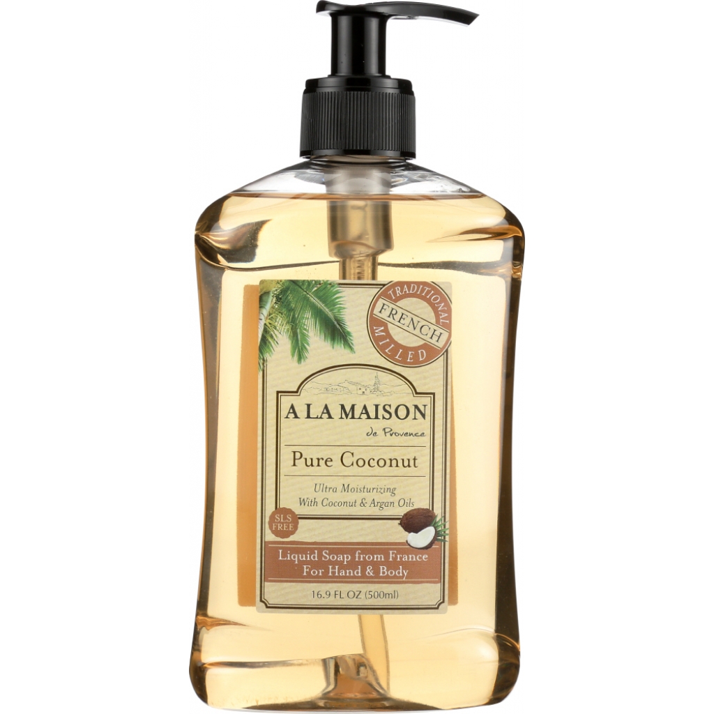 Pure Coconut Hand & Body Liquid Soap (16.9 oz)