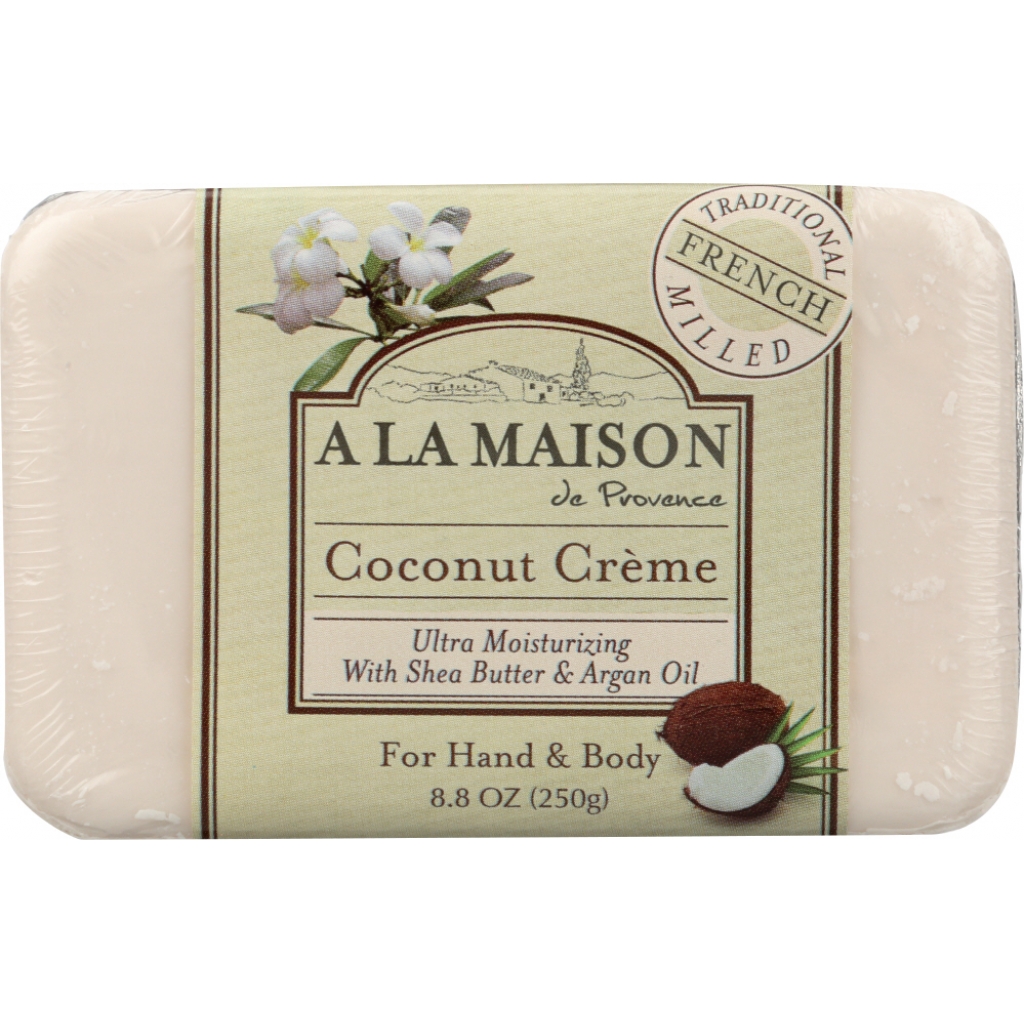 Coconut Cream Hand & Body Bar Soap, 8.8 oz