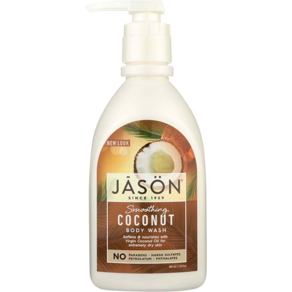 Coconut Oil & Shea Butter Smoothing Body Wash - 30 oz