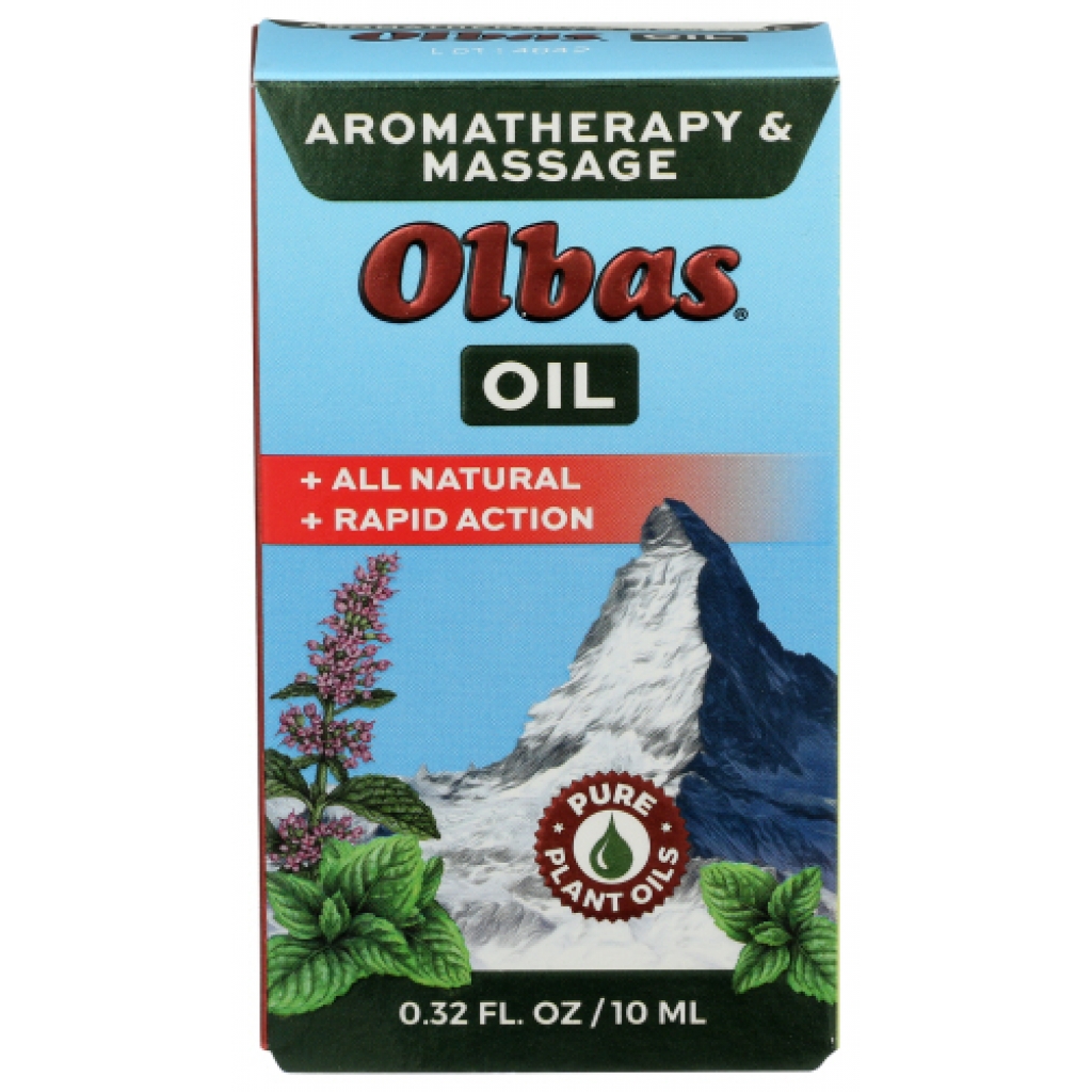 Natural Aromatherapy Inhalant and Massage Oil - 0.32 oz