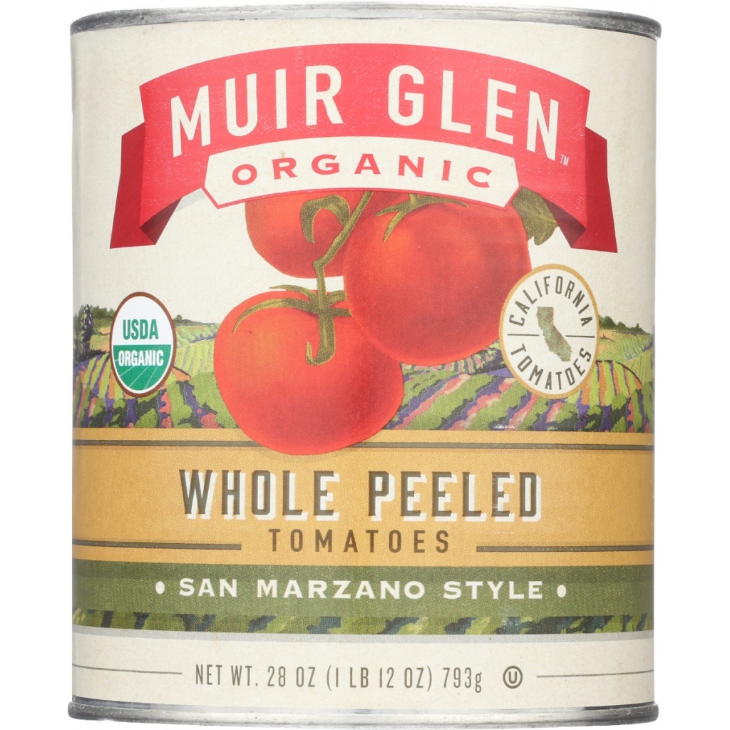 Organic Whole Peeled Tomatoes, San Marzano Style, 28 oz