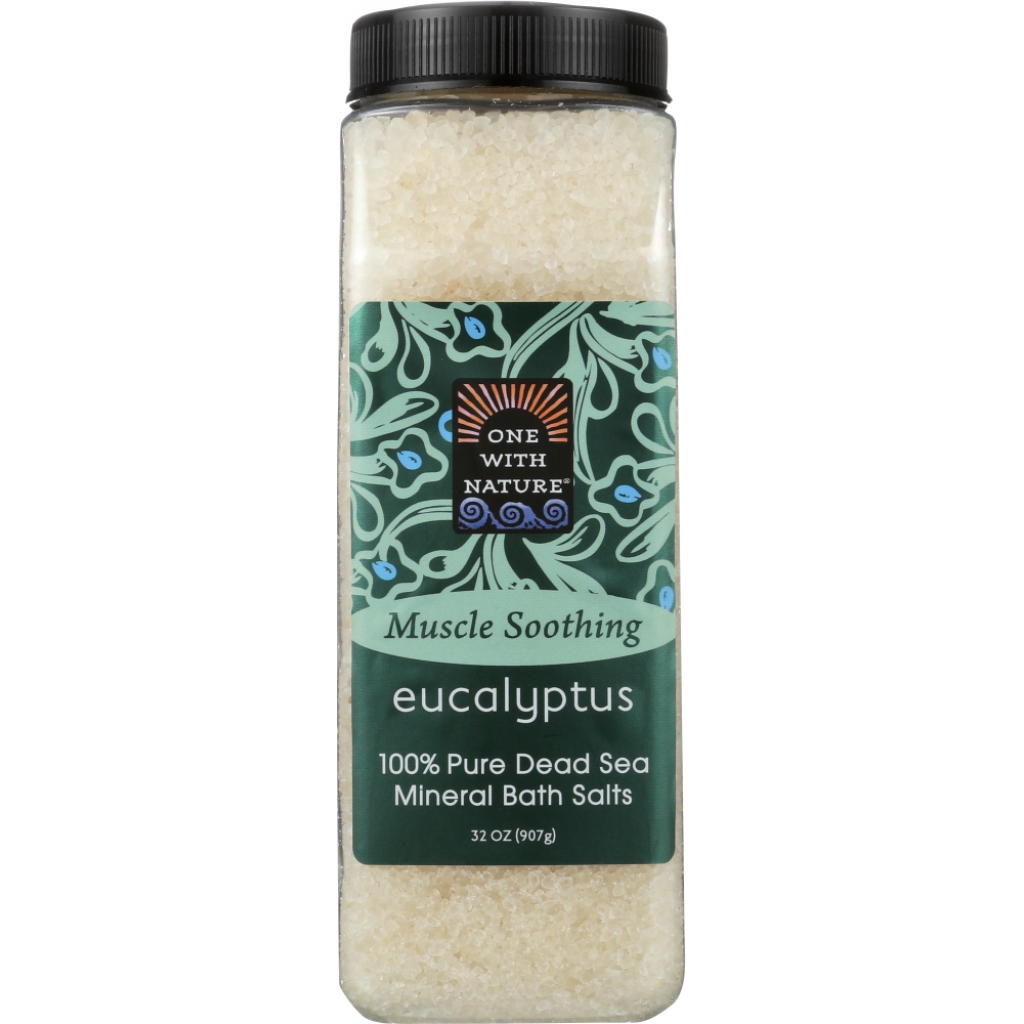 Eucalyptus Dead Sea Mineral Bath Salt, 32 oz