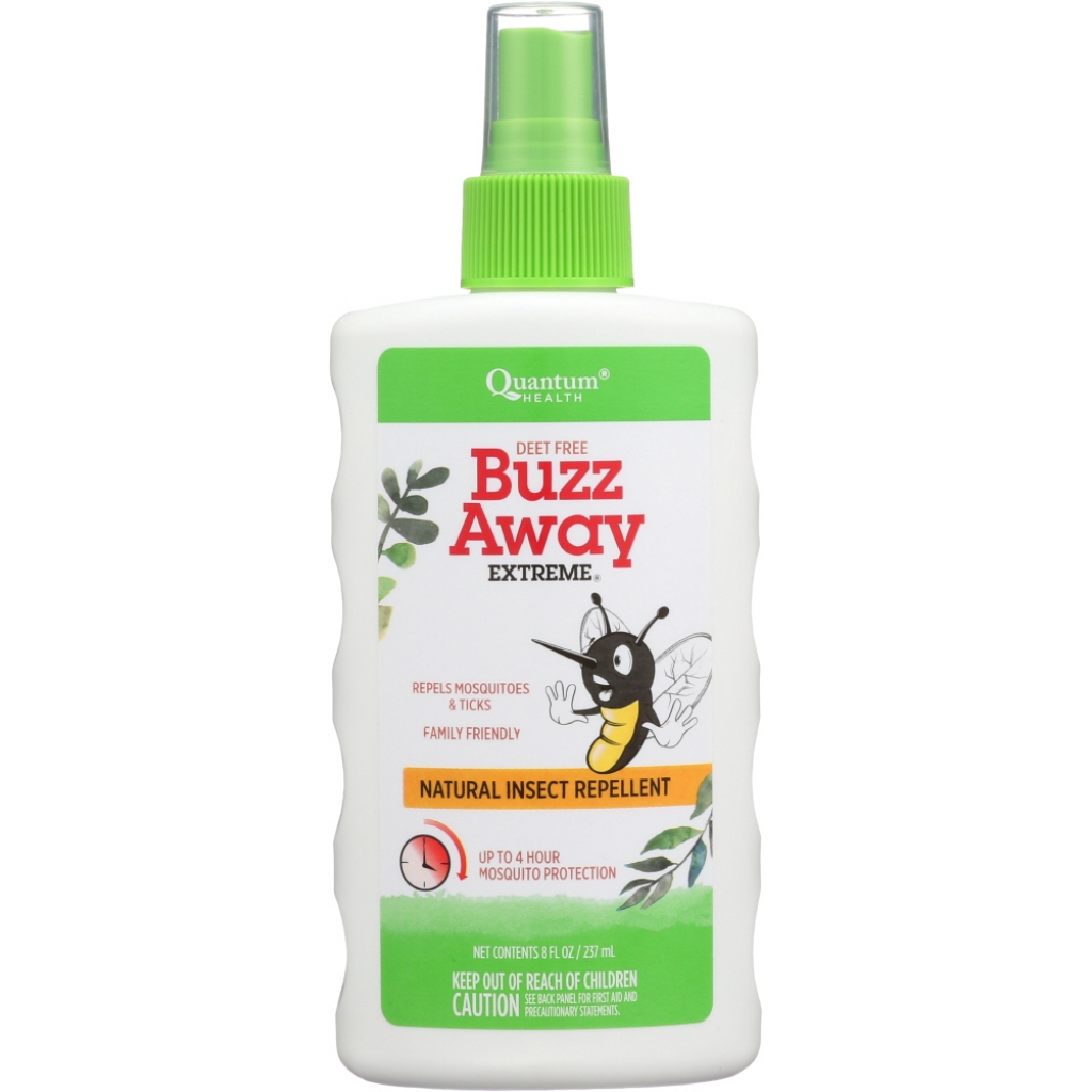 Health Buzz Away Extreme Natural Insect Repellent, 8 oz